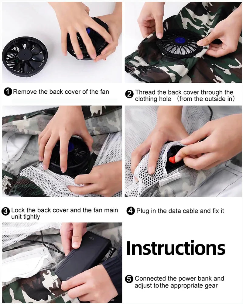 "AeroChill™ - USB Powered Air-Conditioned Cooling Vest"