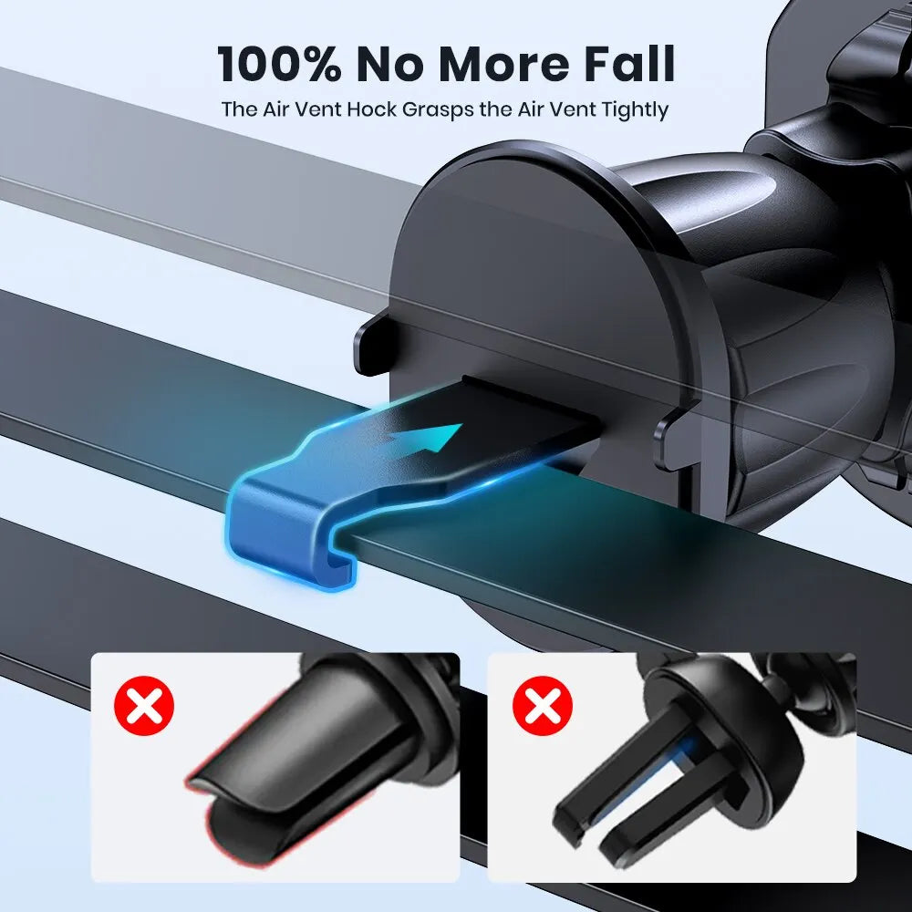 AeroMount™ Magnetic Air Vent Phone Holder or Aerofinds Ultra-Lock Car Phone Mount