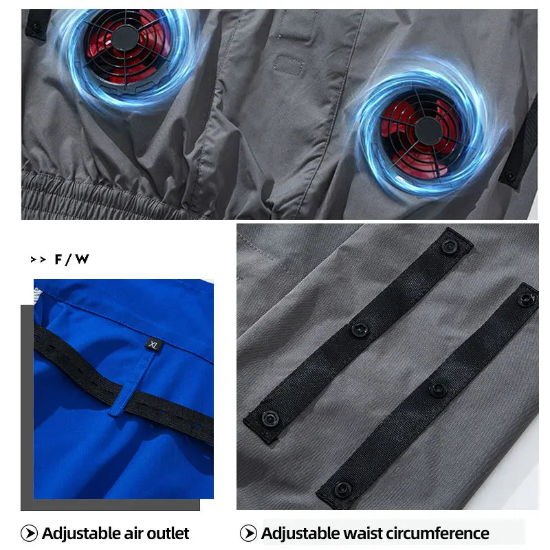 "AeroChill™ - USB Powered Air-Conditioned Cooling Vest"