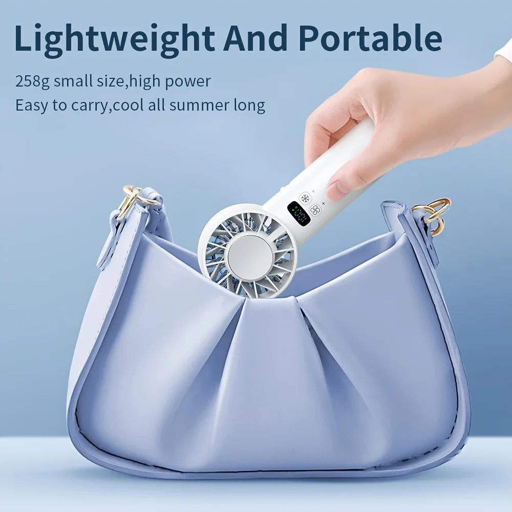 "AeroSprint™ - 0-100 Speed High-Speed Handheld Fan"