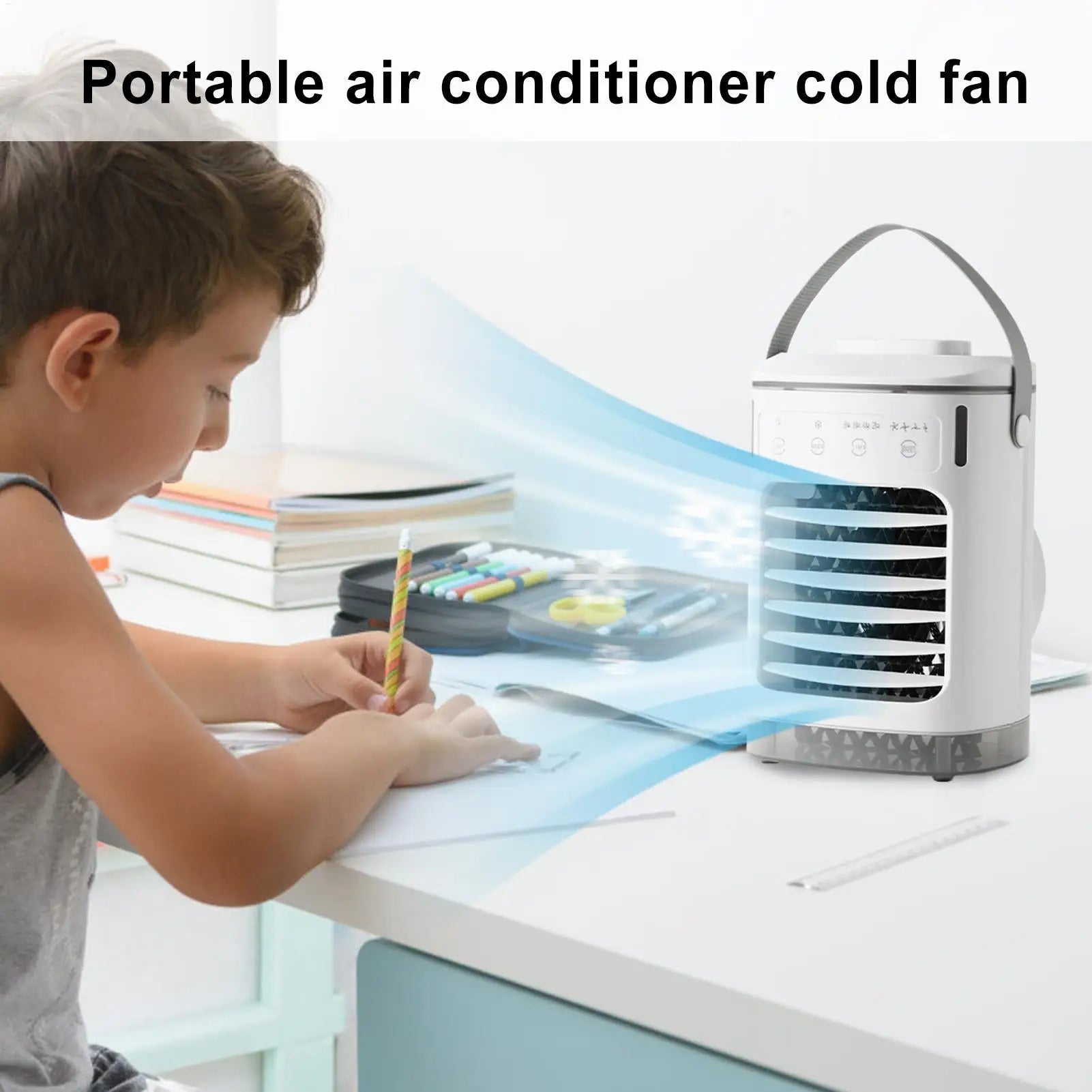 "AeroBreeze™ - Personal Evaporative Air Cooler & Humidifier"