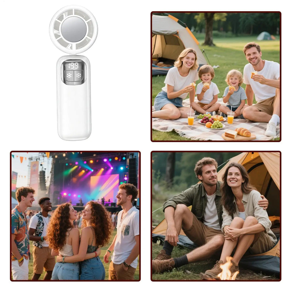 "AeroUltra™ - 199-Speed Foldable Portable Fan"