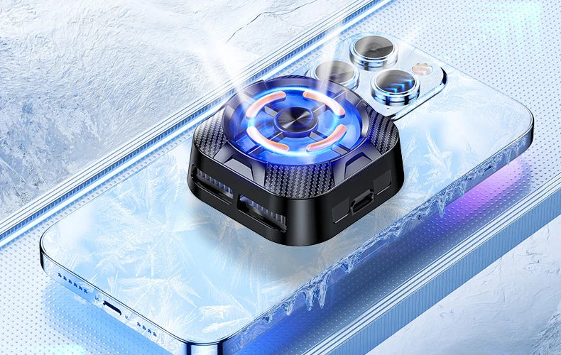"AeroCool™ - Magnetic Semiconductor Phone Radiator"