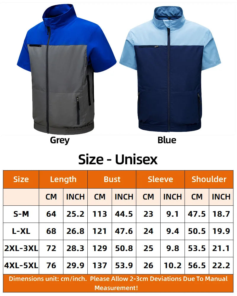 "AeroChill™ - USB Powered Air-Conditioned Cooling Vest"