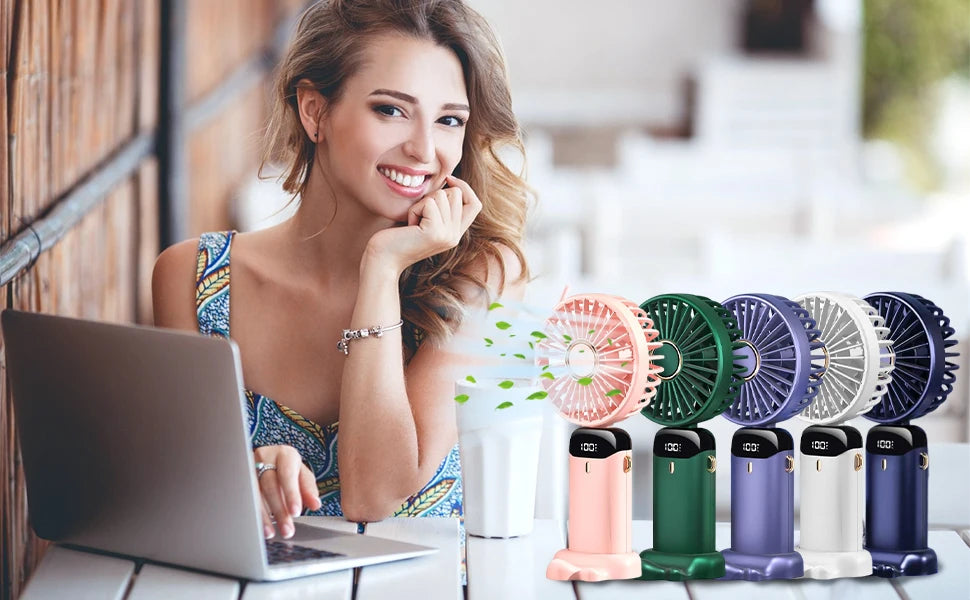 "AeroUltra 199-Speed™ - Portable Turbo Handheld Fan"