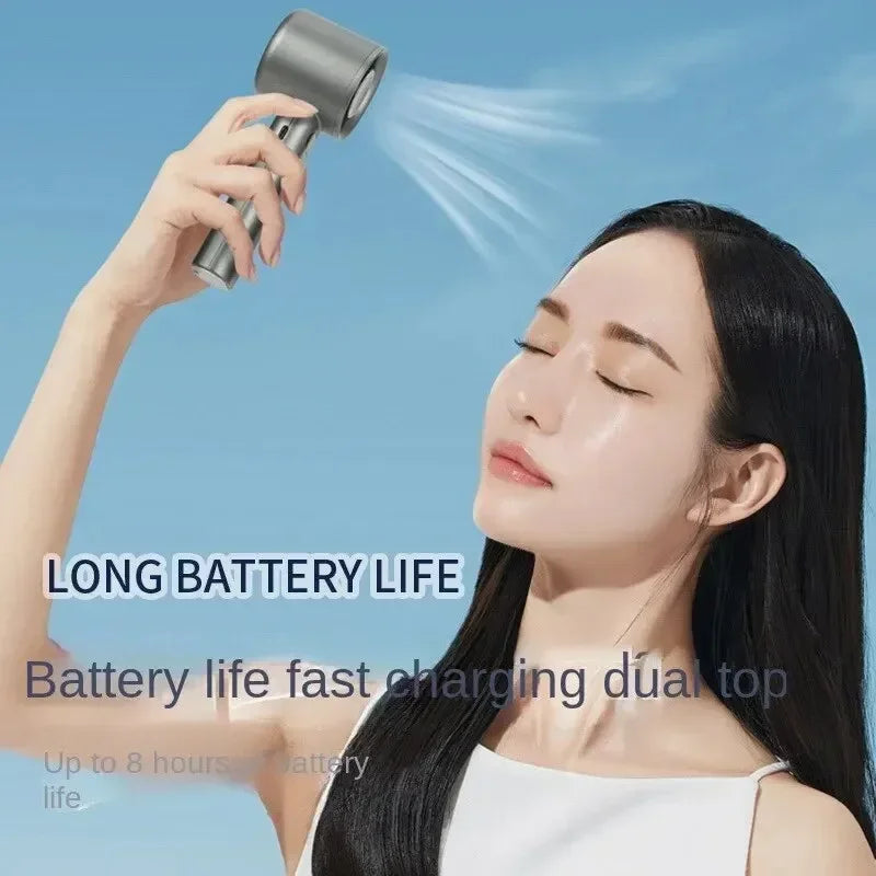 "AeroBlast™ - 120-Speed Bladeless Handheld Fan"