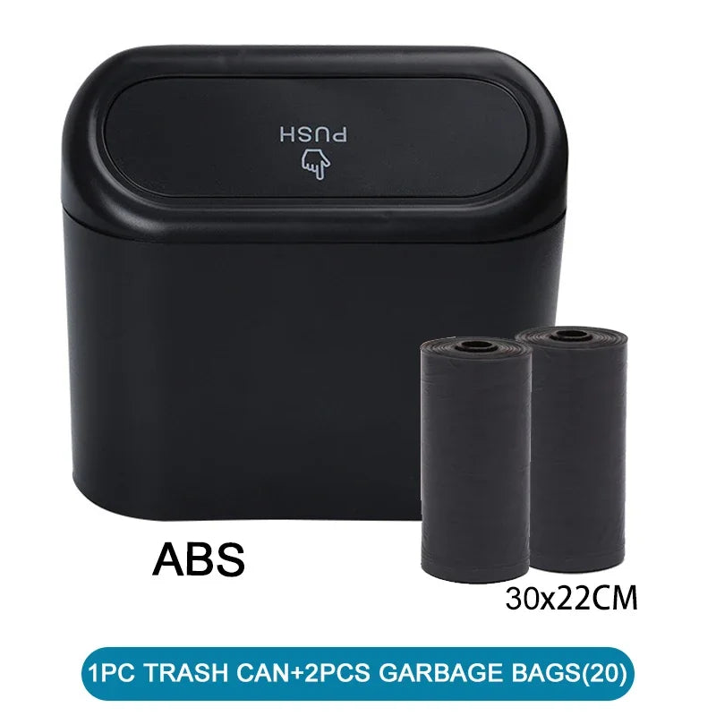 AeroTrash™ Sleek Car Trash Can or Aerofinds Mini Push-Top Car Organizer