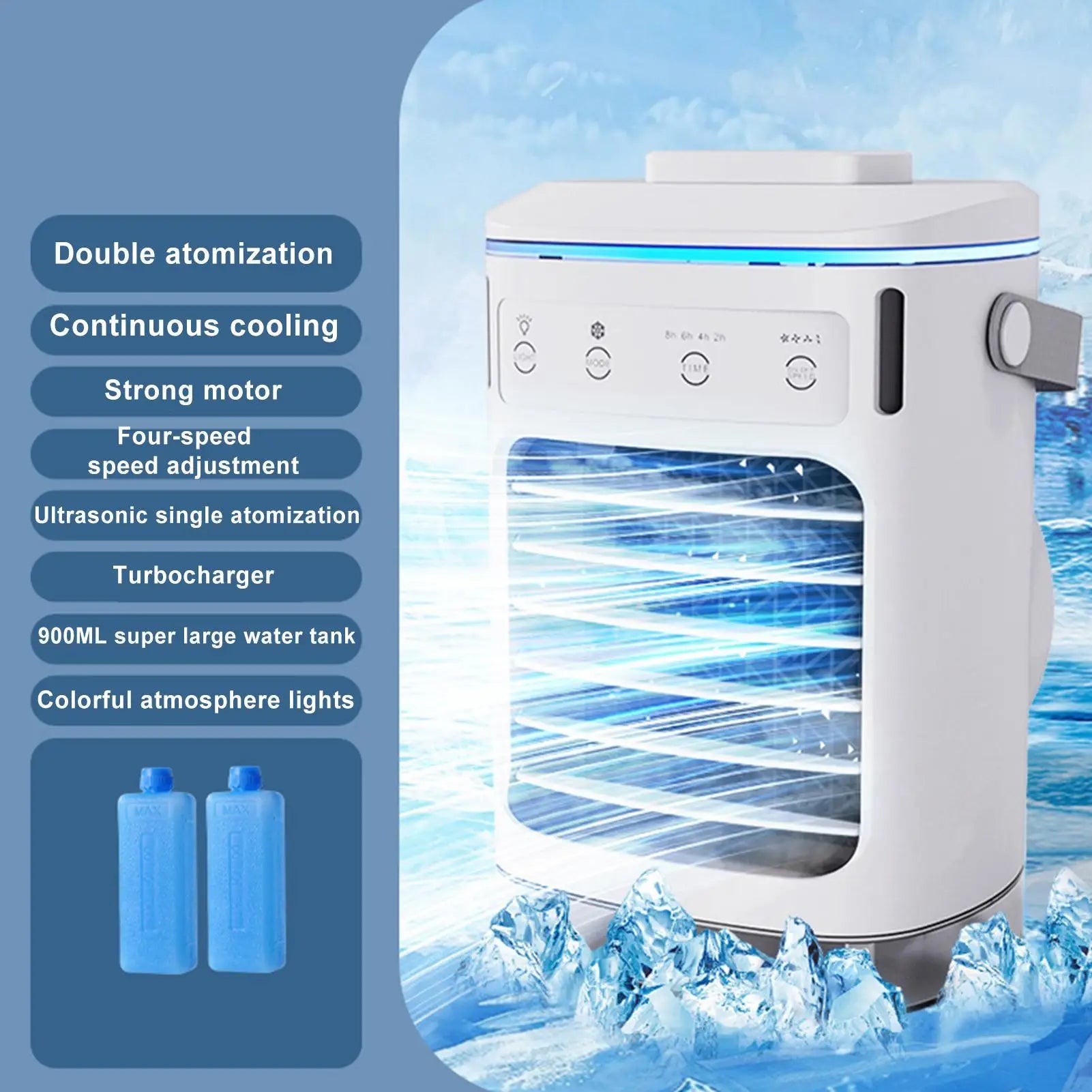 "AeroBreeze™ - Personal Evaporative Air Cooler & Humidifier"