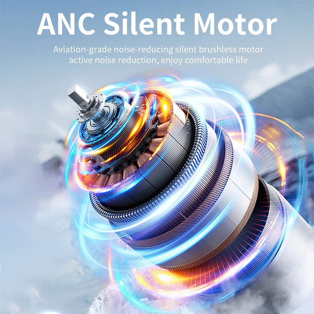 "AeroSprint™ - 0-100 Speed High-Speed Handheld Fan"