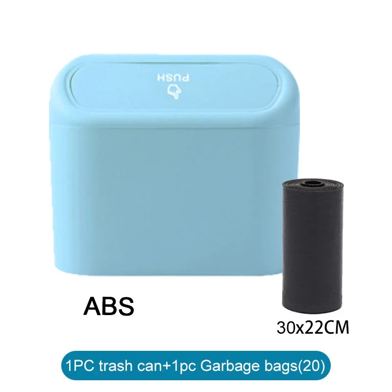 AeroTrash™ Sleek Car Trash Can or Aerofinds Mini Push-Top Car Organizer