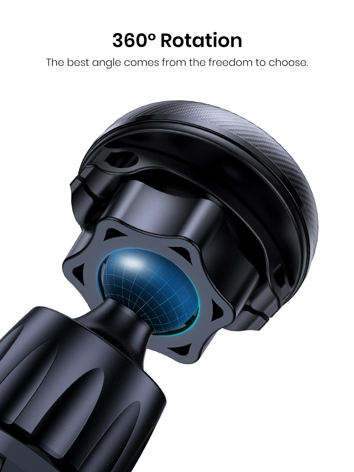 AeroMount™ Magnetic Air Vent Phone Holder or Aerofinds Ultra-Lock Car Phone Mount
