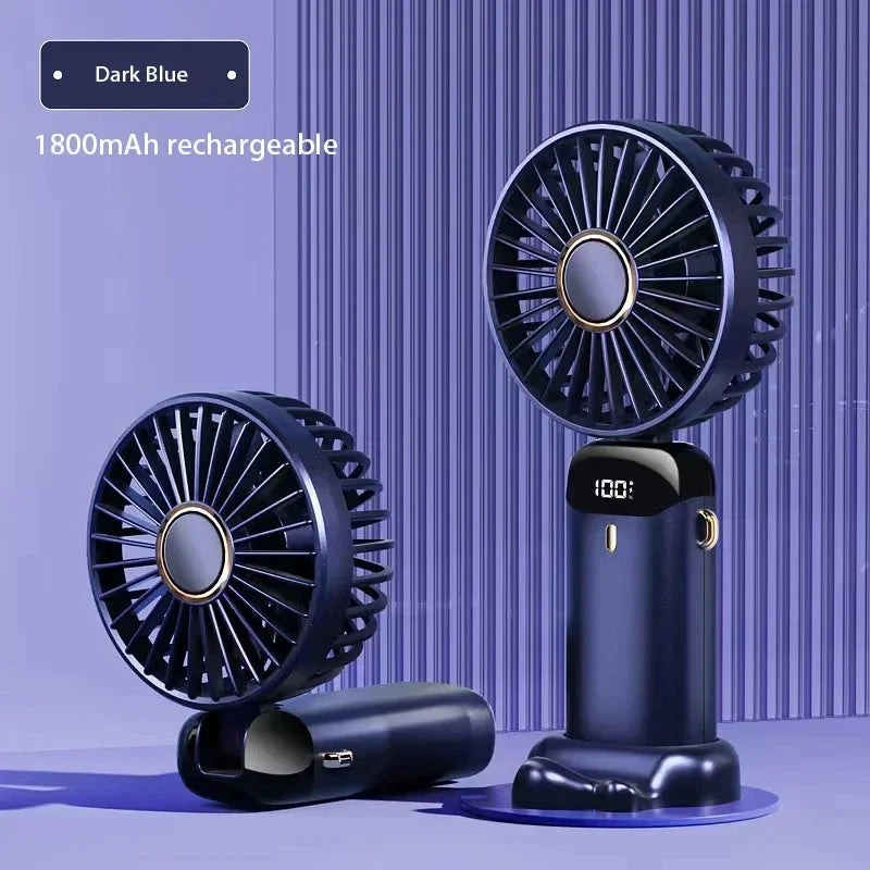 "AeroCool Neck & Desk™ - 5-Speed Foldable Mini Fan"
