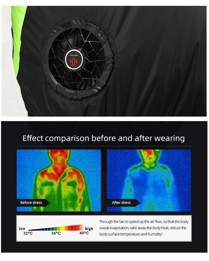 "AeroFlow™ - Pro Series USB Cooling Jacket & Vest"