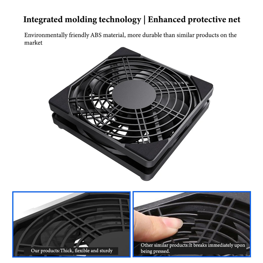 "AeroFlow™ - 3-Speed Silent USB Desktop Fan"