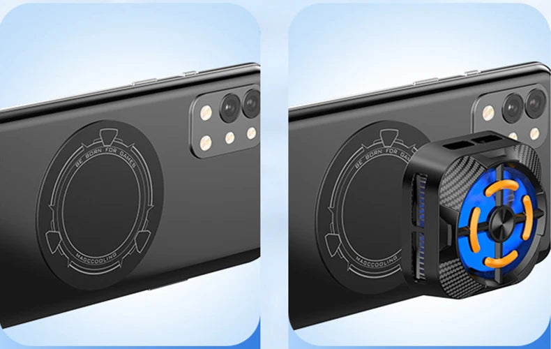 "AeroCool™ - Magnetic Semiconductor Phone Radiator"