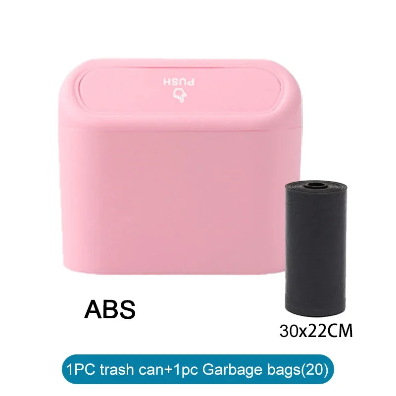 AeroTrash™ Sleek Car Trash Can or Aerofinds Mini Push-Top Car Organizer