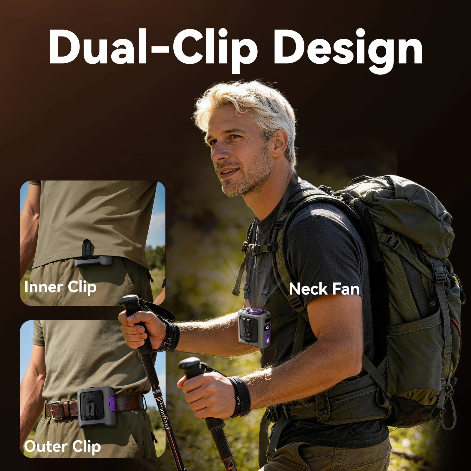 AeroCool™ - Pro Portable Waist Fan & AC⁠