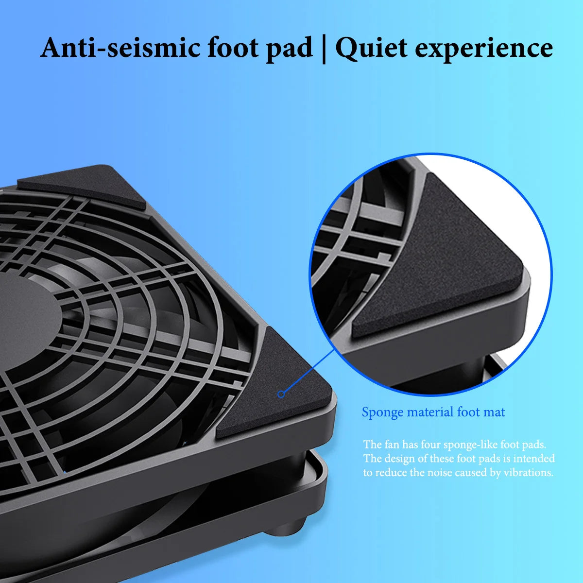 "AeroFlow™ - 3-Speed Silent USB Desktop Fan"