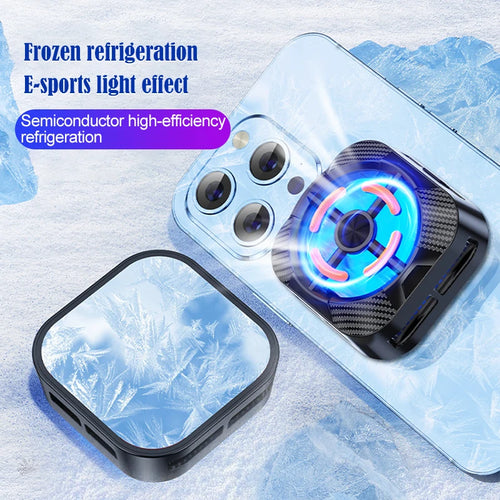 "AeroCool™ - Magnetic Semiconductor Phone Radiator"
