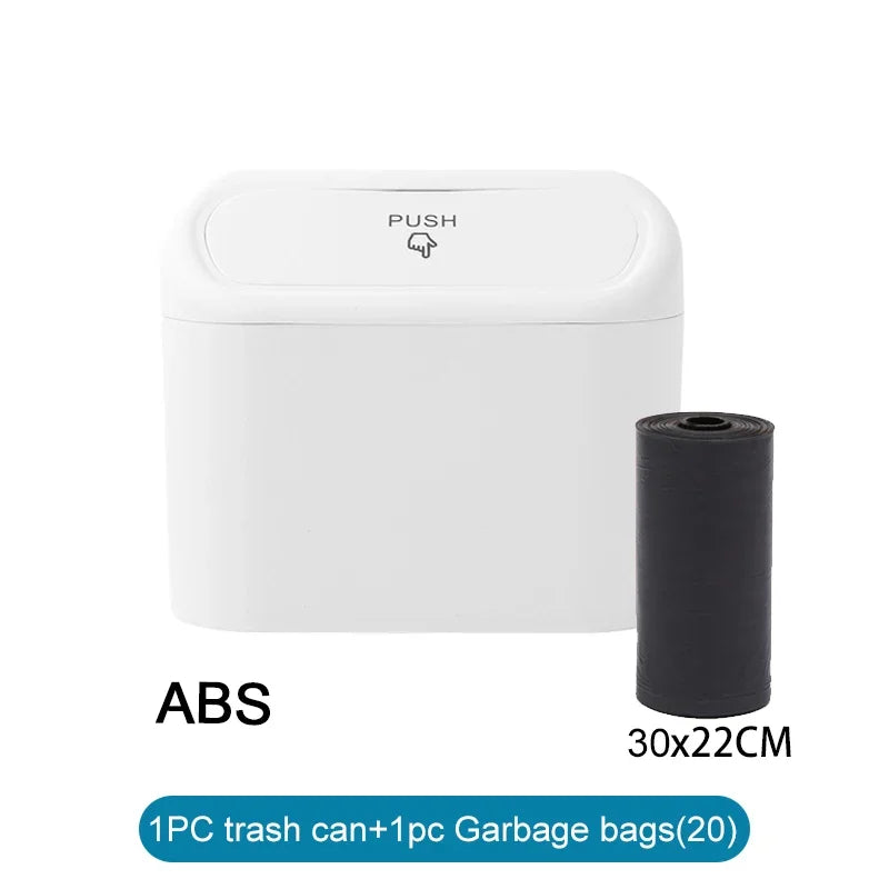 AeroTrash™ Sleek Car Trash Can or Aerofinds Mini Push-Top Car Organizer