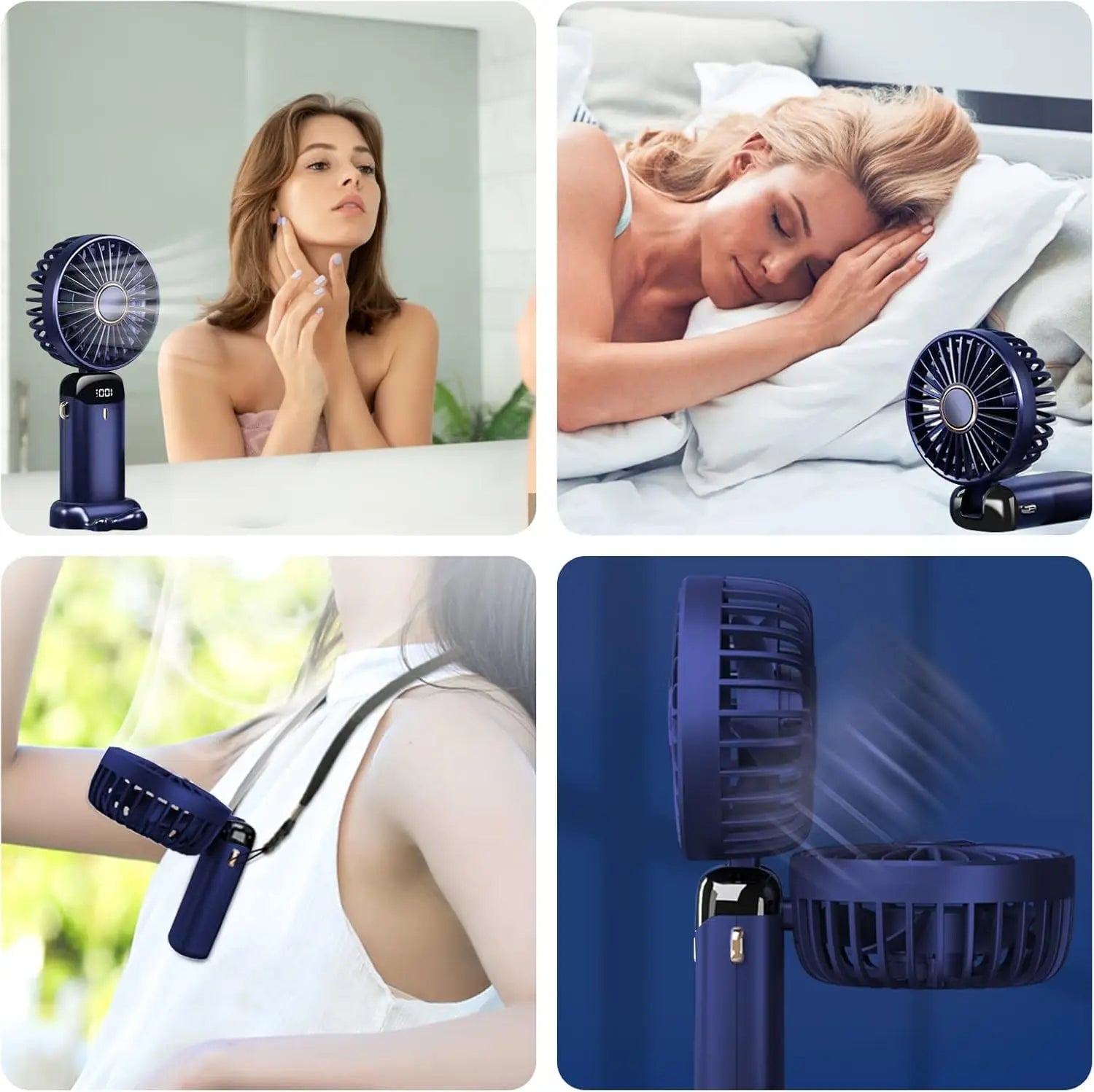 "AeroUltra 199-Speed™ - Portable Turbo Handheld Fan"