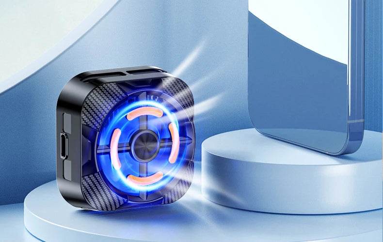 "AeroCool™ - Magnetic Semiconductor Phone Radiator"