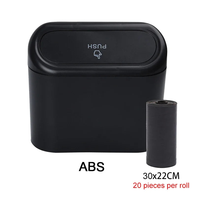 AeroTrash™ Sleek Car Trash Can or Aerofinds Mini Push-Top Car Organizer