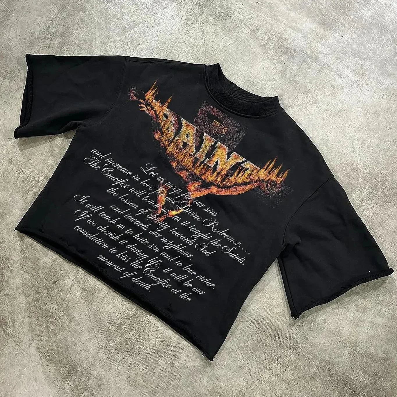 "Vintage Oversized Streetwear Graphic Tee"
