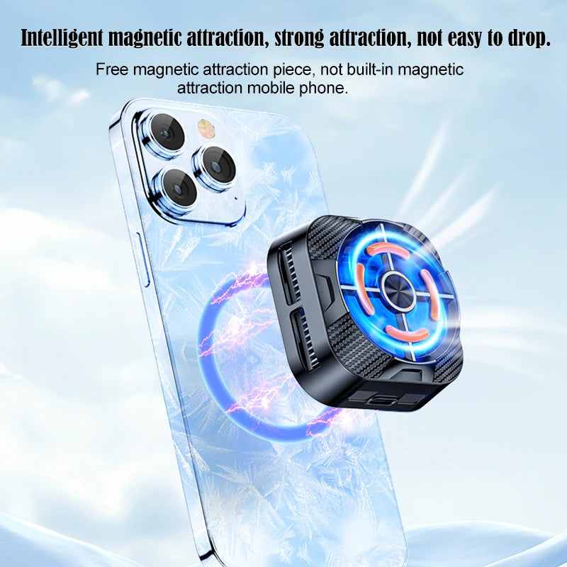 "AeroCool™ - Magnetic Semiconductor Phone Radiator"
