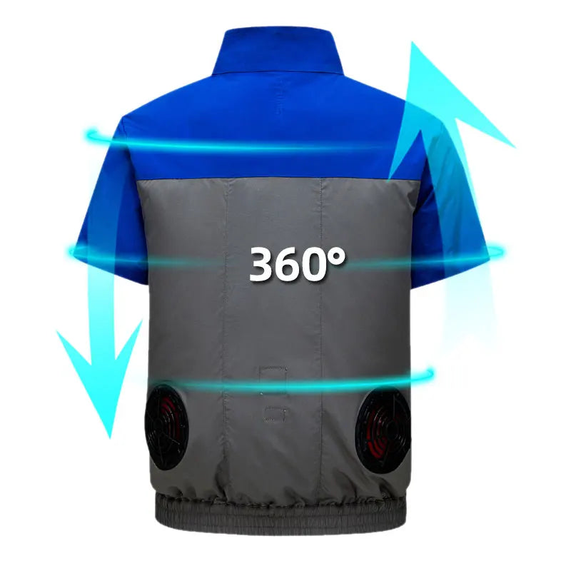 "AeroChill™ - USB Powered Air-Conditioned Cooling Vest"