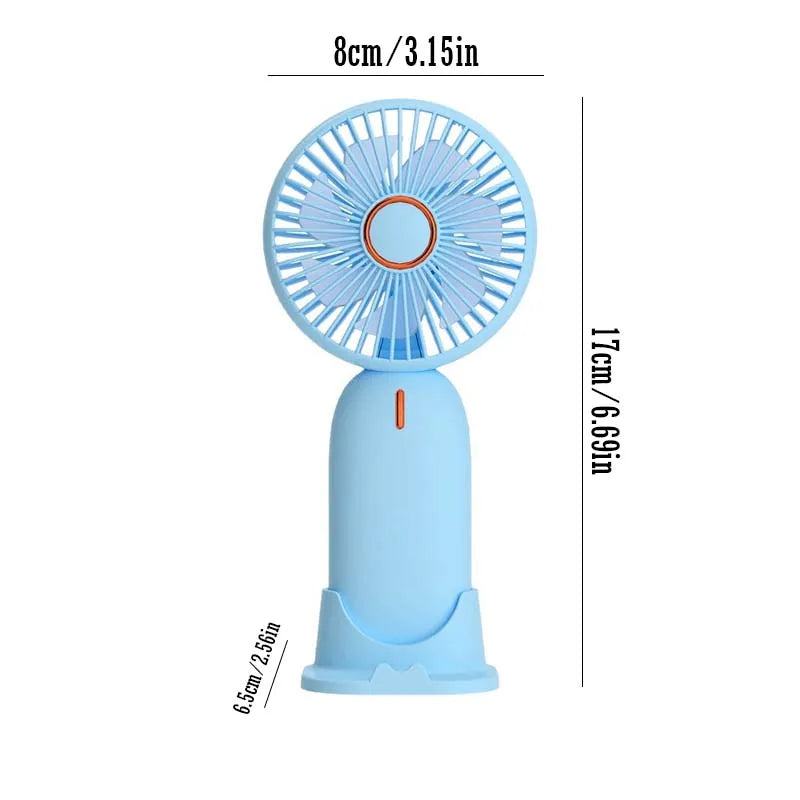 "AeroPocket™ - USB-C Rechargeable Mini Hand Fan"