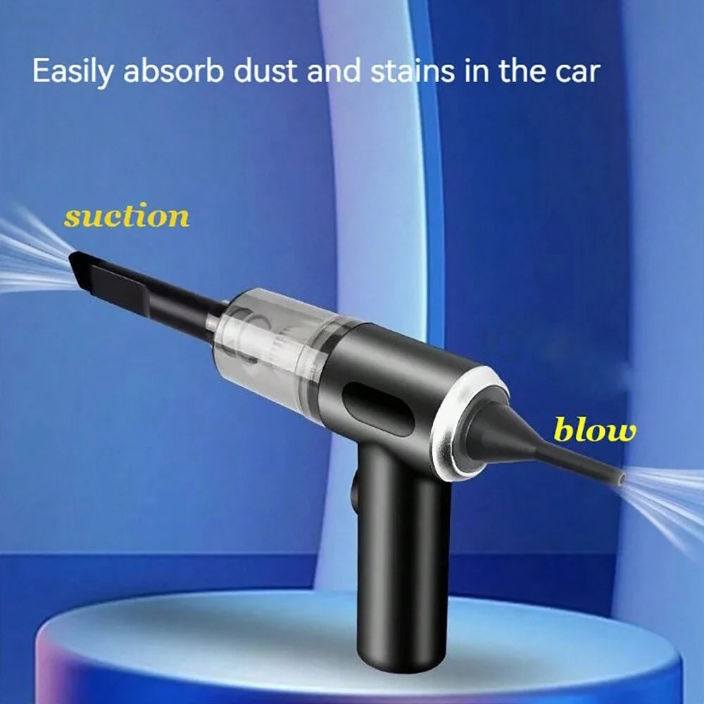 AeroVac™ 3-in-1 Cordless Handheld Vacuum or Aerofinds Compact Car & Desk Vacuum