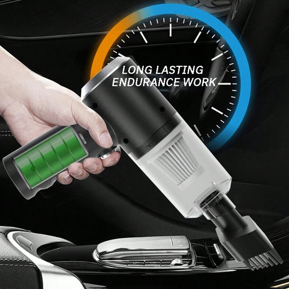 AeroVac™ 3-in-1 Cordless Handheld Vacuum or Aerofinds Compact Car & Desk Vacuum