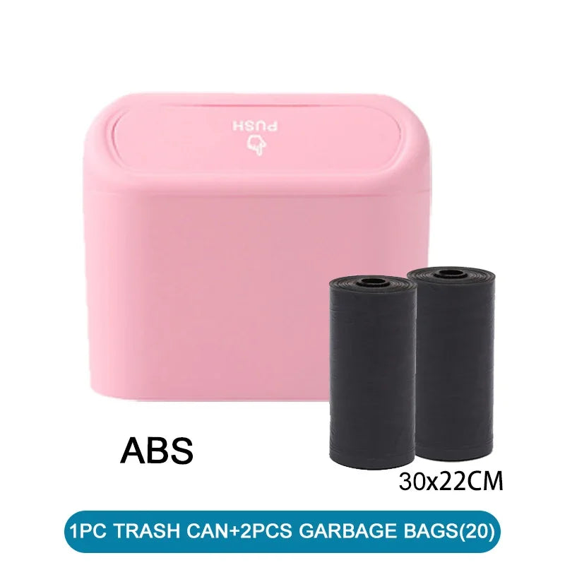 AeroTrash™ Sleek Car Trash Can or Aerofinds Mini Push-Top Car Organizer