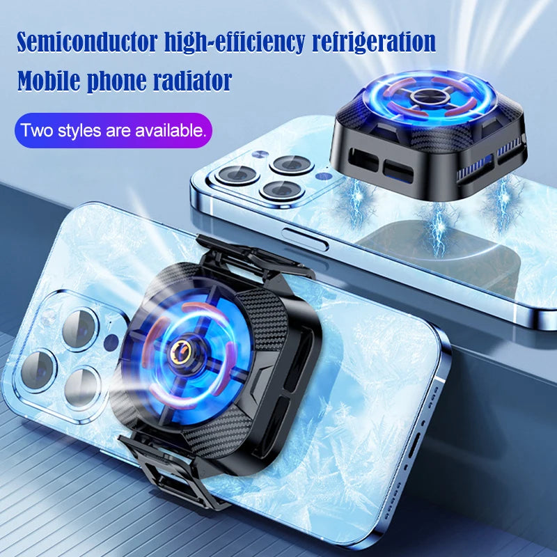 "AeroCool™ - Magnetic Semiconductor Phone Radiator"