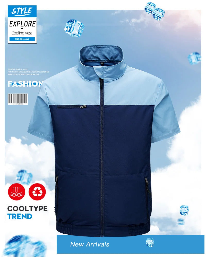 "AeroChill™ - USB Powered Air-Conditioned Cooling Vest"