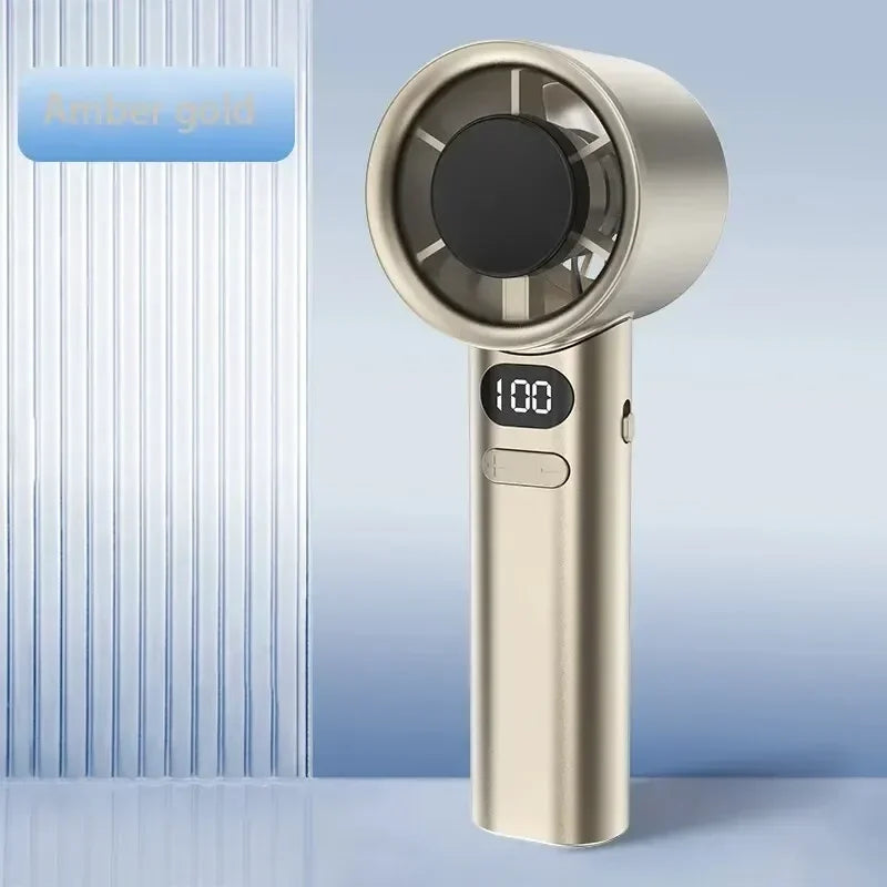 "AeroBlast™ - 120-Speed Bladeless Handheld Fan"