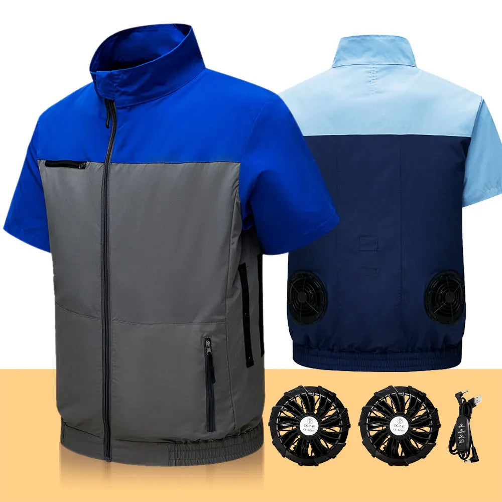 "AeroChill™ - USB Powered Air-Conditioned Cooling Vest"