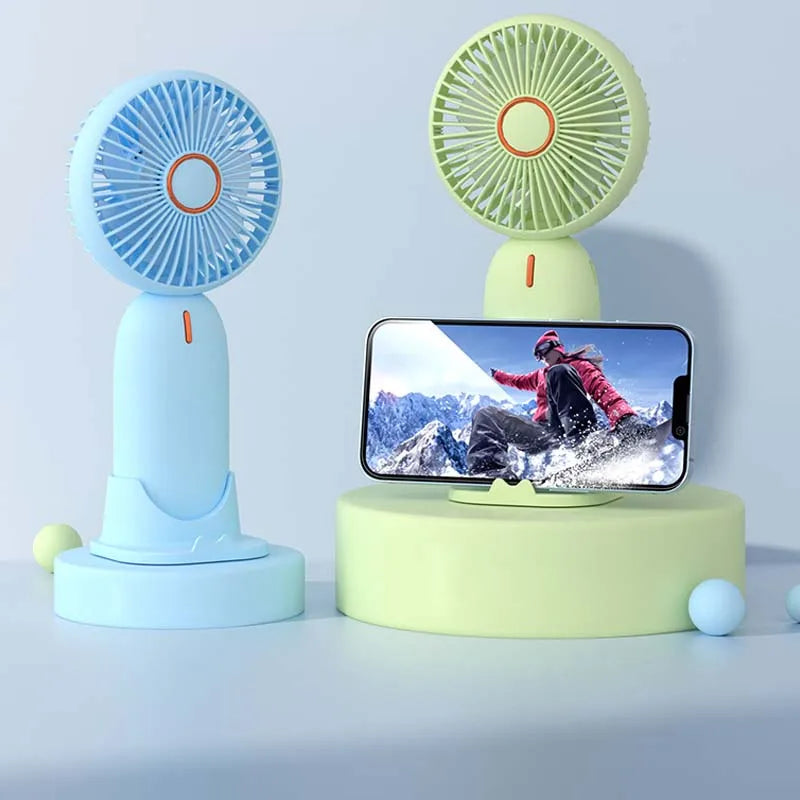 "AeroPocket™ - USB-C Rechargeable Mini Hand Fan"