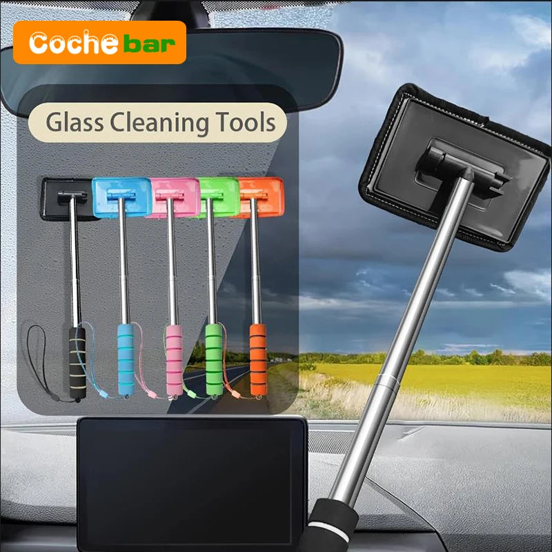 AeroClean™ Telescopic Windshield Cleaner or Aerofinds Interior Car Glass Wiper