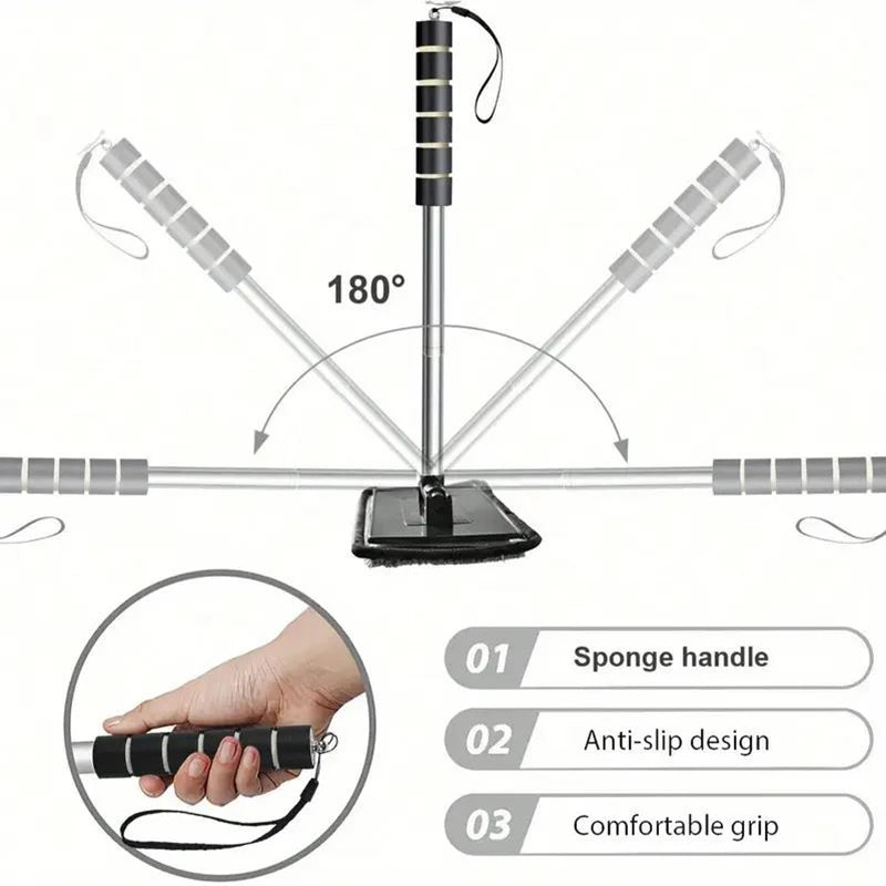 AeroClean™ Telescopic Windshield Cleaner or Aerofinds Interior Car Glass Wiper