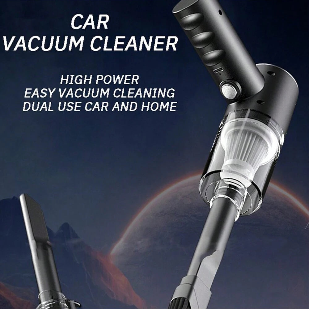 AeroVac™ 3-in-1 Cordless Handheld Vacuum or Aerofinds Compact Car & Desk Vacuum