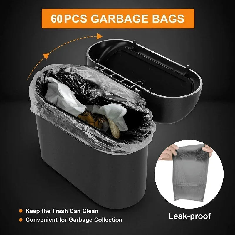 AeroTrash™ Sleek Car Trash Can or Aerofinds Mini Push-Top Car Organizer