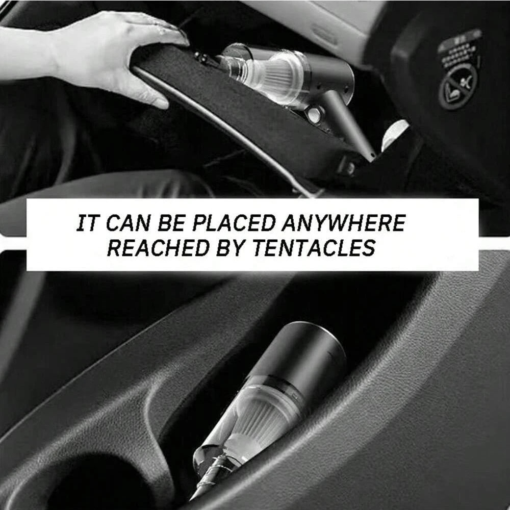 AeroVac™ 3-in-1 Cordless Handheld Vacuum or Aerofinds Compact Car & Desk Vacuum