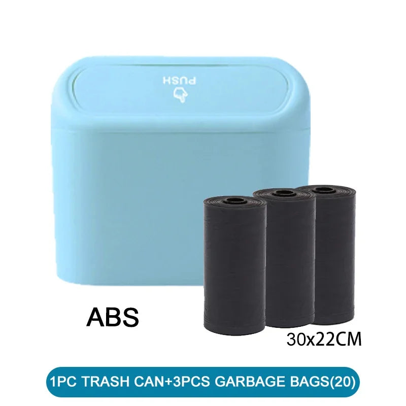 AeroTrash™ Sleek Car Trash Can or Aerofinds Mini Push-Top Car Organizer