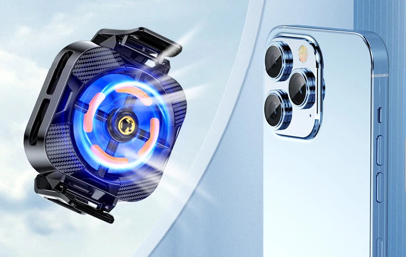 "AeroCool™ - Magnetic Semiconductor Phone Radiator"