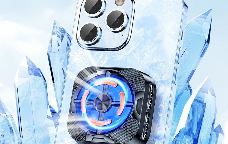 "AeroCool™ - Magnetic Semiconductor Phone Radiator"