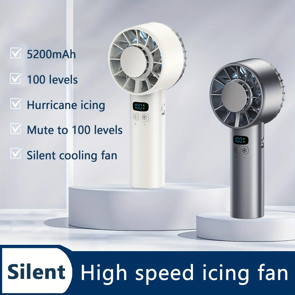 "AeroSprint™ - 0-100 Speed High-Speed Handheld Fan"