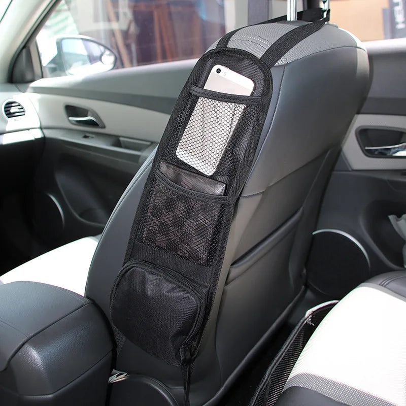 AeroPack™ Backseat Organizer & Tablet Holder or Aerofinds Multi-Pocket Car Seat Protector
