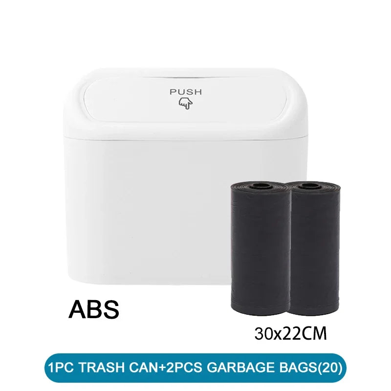 AeroTrash™ Sleek Car Trash Can or Aerofinds Mini Push-Top Car Organizer